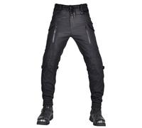 GDNKP Motorcycle Riding Pants Mens Vented Summer Cool Mesh Motorcycle Racing Pants Removable Armor Waterproof,3XL White