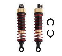 GDOOL 2 PCS Aluminum Alloy Shock Absorber Assembled Full Metal Oil Filled Shocks Upgraded Parts Shocks for 1:16 9130 9135 9137 9138 Q901 Q902 Q903 Q905 16889 RC Trucks