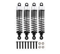 GDOOL 4PCS Front Rear Shock Absorber,98mm Adjustable Assembled RC Damper Suspension Aluminum for RC Cars 1/10 Redcat HSP 94166 94106 94107 94155 94170 Buggy Truck Crawler Upgraded Hop-up Parts