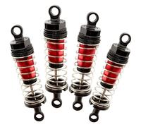 GDOOL 9201E RC Car 4 Pieces PX9211-18 Aluminum Shock Absorber Set Accessory Replacement Spare Parts for New Version 9201E 9203E 9205E 9206E Trucks 200E 210E Trucks