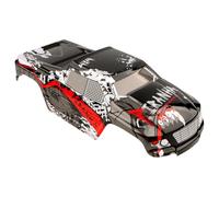 GDOOL 9201E RC Car Car Shell Body Cover PX9200-02 Accessory Replacement Spare Parts for 1/10 Scale 9201E 9203E 9205E 9206E Trucks 200E 210E Trucks(Red)