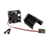 GDOOL for H16BM RC Car Motor Cooling Fan 16397 & Motor Heatsink 16395C Accessory Replacement Spare Parts for H16BM H16GT H16DR JC16EP H16R H16E 16208 16209 16210 H16P M161 M164 Trucks