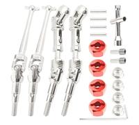 GDOOL Front and Rear CVD Drive Shaft & 16440 Wheel Hex & M40 Wheel Lock Nut & P812 Wrench and Screwdriver Replacement Spare Parts for H14BM 14210 14209 JC14EP HP141 HP141S 1/14 Scale RC Car Trucks