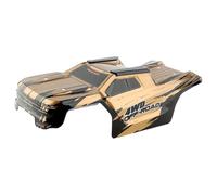 GDOOL H14BM RC Car Car Shell Body Shell Cover 1430D2 Accessories Spare Parts Compatible with Hyper Go H14BM 14210 JC14EP HP141 HP141S 1:14 Brushless RC Trucks Vehicle (Gold)