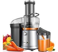 GDOR 1200W Juicer with 3.2" Larger Feed Channel, Titanium Enhanced Cutting System, Centrifugal Juice Extractor Maker with Heavy Duty Full Copper Motor,