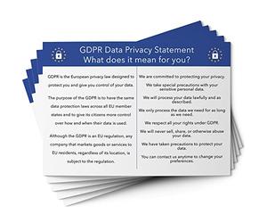 GDPR Client Cards A6 Size - Salon and Therapist Customer Consultation Record - Treatment Services Essentials - Profile and Recording Forms - Beauty Stationery - 105x148mm - Pack of 200