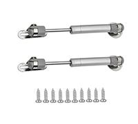 GDQLCNXB 40N/8.8 lb Gas Strut Cabinet Hinge Safety Lift Support, Soft Open & Down Lid Support & Buffer Telescopic Cabinet Door Glue Head Gas Spring Supports 6 inch Length 2 Pack