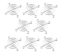 GDQLCNXB 8Pcs 50x50mm Fan Protective Cover 3D Printer Accessories PC Case Laptop Cooling Fan Safety Metal Grill Protector