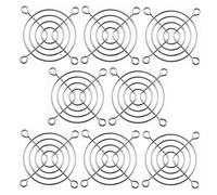GDQLCNXB Metal 60mm PC Computer Fan Grill Mounting Finger Guard Protection Cover,Pack of 8