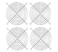 GDQLCNXB Metal Fan Grill 120mm PC Computer Fan Grill Mounting Finger Guard Protection Cover,Pack of 4