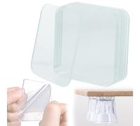 GDQQOYWQT Double Sided Tape Heavy Duty, (6cmx6cm,40piece) Strong Double Sided Mounting Nano Tape, No-Nail Adhesive Patch, Ideal for Home, Waterproof for Home Office Square