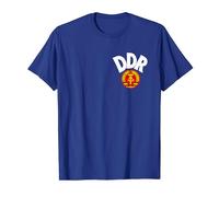 GDR East Germany Football Soccer 1974 Coat of Arms Retro T-Shirt