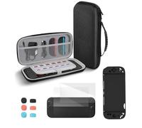 Gdraco Carry Case for Nintendo Switch 2 10-in-1 Kit for 2025 Nintendo Switch 2 Accessories with Silicone Protective Case, Screen Protector ,Thumb Grip for Switch 2 JoyCon controller