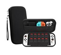 Gdrghe Carrying Case for Nintendo Switch 2 2025 Travel Carrying Case Fits Console 10 Game Cards Portable Storage Bag for Switch 2 JoyCons and Games Accessories Black