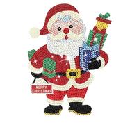 Gdrghe Diamond Painting 5D Christmas Stand Up Tabletop Desktop Diamond Painting Kit DIY Tabletop Ornament for Adults Kids