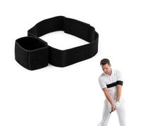 Gdrghe TRS Slider Golf Training Aid, Golf Swing Training Aid, Arm Band Adjustable Slider Swing Correcting Belt, Nylon Elastic Motion Correction Trainer for Beginners Men Women Right Left Handed