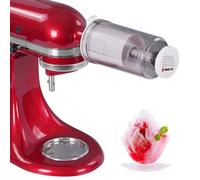 Gdrtwwh Shaver Ice Attachment for KitchenAid Stand Mixer-Ice Shaver and Snow Cone Attachment for Kitchenaid Stand Mixer,BPA Free(8pcs Ice Mold Includ)
