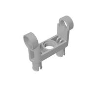 GDS-1006 Technic Pin Connector Toggle Joint Smooth Double with 2 Pins 50PCS Compatible with Lego Toy 48496 4238840MOC Components for Major Brick Brands Color:Light Bluish Gray