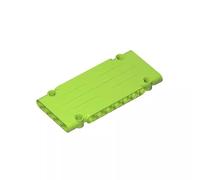 GDS-1008 Engineering Panel, 1x5x11, 1 Piece, Compatible with Lego 64782 6004135, DIY Parts and MOC Components for Large Brick Brands, Color:Lime 119