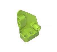 GDS-1019 Technic No.1 Small Smooth Short Side A Fairing 10 Pack Compatible with Lego 87080 DIY Parts and MOC Components for Major Brick Brands Lime 119