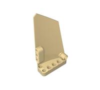GDS-1022 Technic Fairing #17 Large Smooth Side A 10 Pack Compatible with Lego 64392 DIY Parts and MOC Components for Major Brick Brands, Light Brown 5