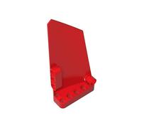 GDS-1022 Technic Fairing #17 Large Smooth Side A 10 Pack Compatible with Lego 64392 DIY Parts and MOC Components for Major Brick Brands, Red 21