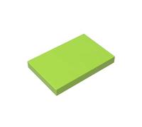 GDS-1039 Tile 2x3, 50 Pieces, Compatible with Lego 26603 6156667, DIY Parts and MOC Components for Large Brick Brands, Lime 119