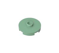 GDS-1041 Round Plate 2x2 with Center Bolt (Bridging Plate), 50 Pack, Compatible with Lego 18674 6115080, DIY Parts and Components for Large Brick Brands, Color:Gradient Green 151