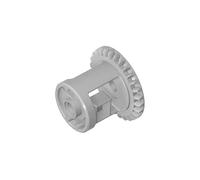 GDS-1151 Technic Gear Differential with Inner Tabs and Closed Center, 28 Bevel Teeth (Beveled Edge) 10PCS Compatible with Lego Toy 62821 Brick Brands Color:Light Bluish Gray