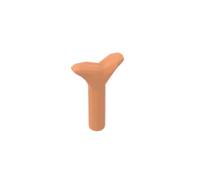GDS-1445 Plant Carrot Top 50TE Compatible with Lego 33183 6103249, DIY Parts and MOC Components for Large Brick Brands, Midskin Color