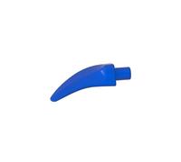 GDS-1583 Animal Body Part, Barb/Claw/Tooth/Talon/Horn, Size M, 50 Pieces Compatible with Lego 87747, DIY Parts and MOC Components for Large Brick Brands, Color:Blue 23