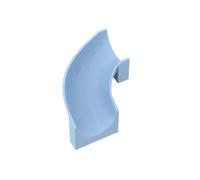 GDS-2051 6x6x6 Slide 10PCS Compatible with Lego Toy DIY Parts and MOC Components for Major Brick Brands Color:Bright Light Blue 212