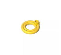 GDS-2052 Swimming Ring for Equipment, 10 Pieces Compatible with Lego 30340, DIY Parts and MOC Components for Large Brick Brands, Colour: Yellow 24