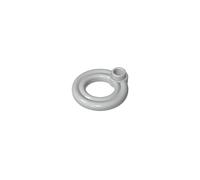 GDS-2052 Swimming Ring for Equipment, 10 Pieces Compatible with Lego 30340, DIY Parts and MOC Components for Large Brick Brands, Colour: Light Grey 194