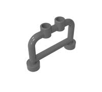 GDS-728 Bar 1x4x2 with Studs 50PCS Compatible with Lego Toy 4083 DIY Parts and MOC Components for Major Brick Brands Color:Dark Bluish Gray