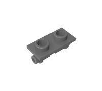 GDS-828 1x2 Top Plate Thin Hinge Brick 10 Pack Compatible with Lego 3938 DIY Parts and MOC Components for Major Brick Brands Dark Bluish Grey 199