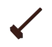 GDS-90054 Ornaments Floor Brush Mop 10 Pieces Compatible with Lego 3836 Components Moc Wholesale Classic Color:Dark Brown 308