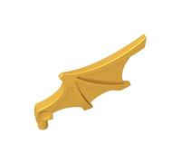 GDS-90055 Ornaments Wings 10 Pieces Compatible with Lego 15082 Components Moc Wholesale Classic Color:Metallic Gold