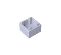 GDS-90062 Ornaments Box 2X2X1 10 Pieces Compatible with Lego 35700 Components Moc Wholesale Classic Color:Vintage Light Grey
