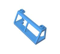 GDS-90118 Window Front Window Frame 2x6X2 10 Pieces Compatible with Lego 13760 Components Moc Wholesale Classic Color:Medium Blue 102