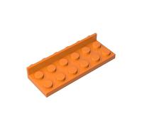 GDS-90326 2x6-1x6 Wide Reverse Bracket 10 Pieces Compatible with Lego 64570 MOC Building Blocks Color:Orange 021