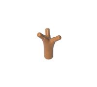 GDS-90470 Three Buds Sapling Tree Branch Antenna 10 Pieces Compatible with Lego 68211 MOC Building Blocks Color:Medium Dark Flesh 084
