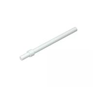 GDS-905 Bar 6L with Stop Ring, 50 Pieces, Compatible with Lego 63965, 18274, 28921, DIY Parts and MOC Components for Large Brick Brands, Colour: Cream White 0