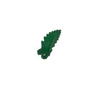 GDS-90534 24121 1x2 Curved Vertical Leaf MOC Building Blocks, Green, 20 PCS | Compatible with LEGO Building Blocks. MOC components for major building brands. For custom builds and replacement parts.