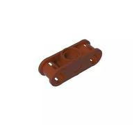GDS-935 Technic Vertical Axle and Pin Connector 3L with Center Pin Hole 50 Pack Compatible with Lego 32184 MOC Components for Large Brick Brands Color:Brown 192