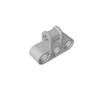 GDS-939 Technic Vertical Triple Axle and Pin Connector, Pack of 50, Compatible with Lego 63869, DIY Parts and MOC Components for Large Brick Brands, Color:Light Grey 194