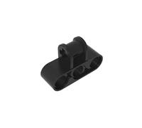 GDS-939 Technic Vertical Triple Axle and Pin Connector, Pack of 50, Compatible with Lego 63869, DIY Parts and MOC Components for Large Brick Brands, Colour: Black 26