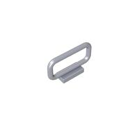 GDS-M359 1×4×2 Fence/Railing, Compatible with Lego 6187, 10 Pieces, MOC Building Block Toy, Color:Flat Silver 073