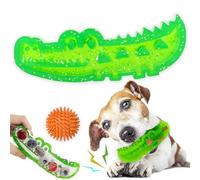 GDSAFS Slow Feed Chew and Fetch Crocodile, Interactive Dog Slow Feeder Puzzle Toy, Alligator Treat Dispensing Dog Toys - Keep Them Busy, Rugged & Durable, for All Dogs Play Chewing Training (L-1PC)