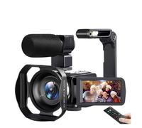 gdsDEs 8K Video Camera 64MP Digital Video Camera 18X Igital Zoom Camera Recorder 3 Inch LCD Touch Screen Portable Recording Camcorder(NO Card,1B)